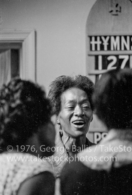 Photograph of Hazel Palmer, an MFDP delegate and civil rights leader from rural Mississippi, 1964, George Ballis, Take Stock